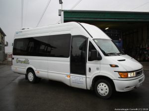 Noleggio minibus disabili con carrozzina