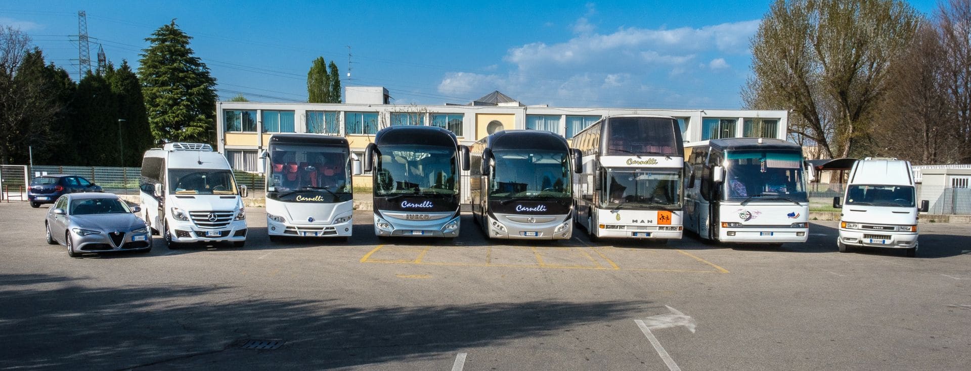 Noleggio pullman, bus, minibus Milano