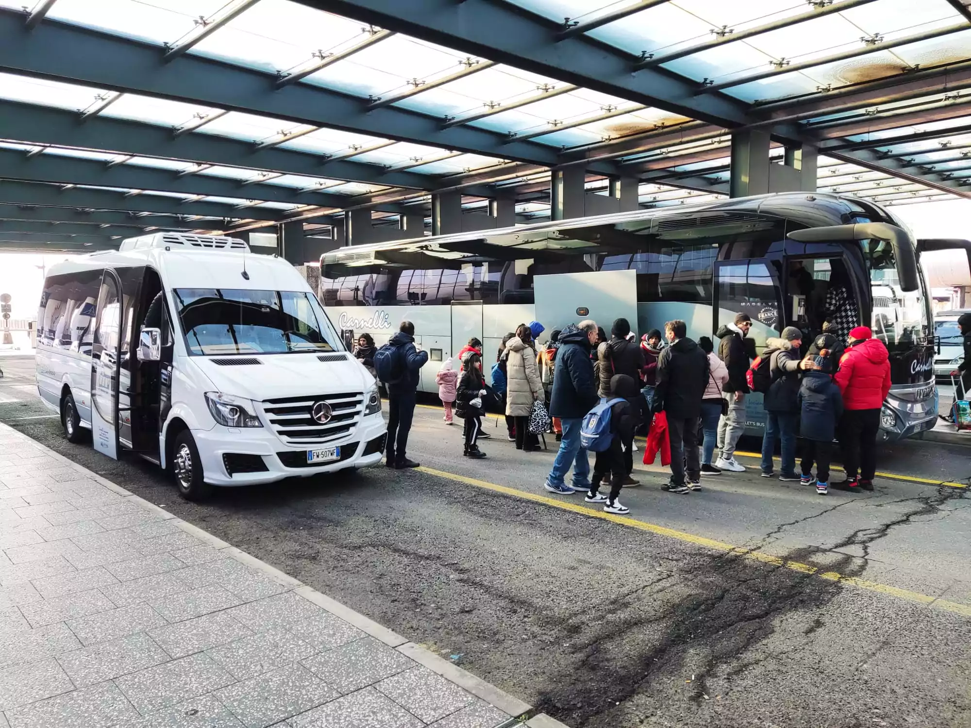 Pullman a noleggio per gruppi